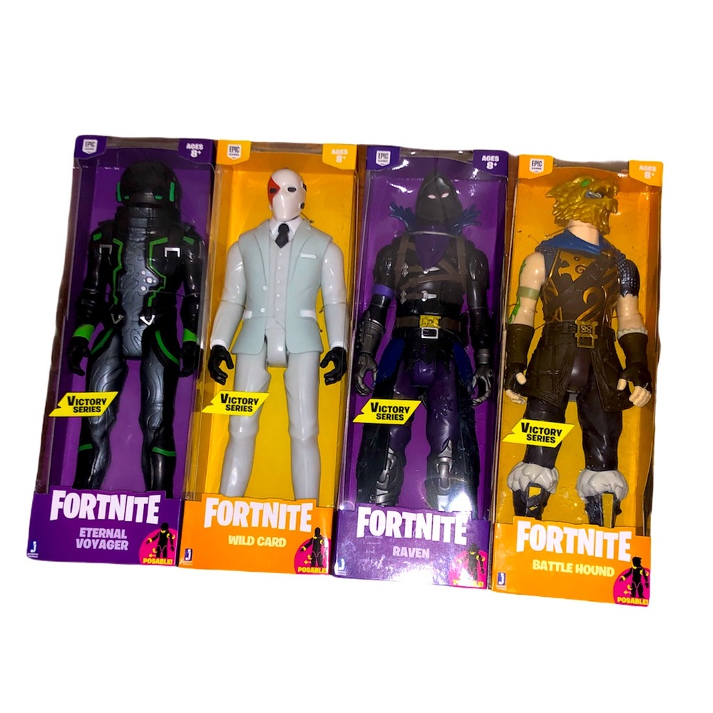 Fortnite 12” action figures bundle of 4